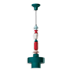 LARIAT CERAMICZNA LAMPA WISZĄCA     C2531 VPE   FERROLUCE